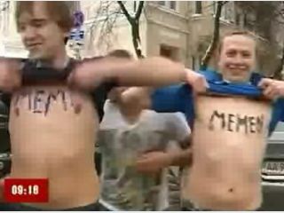 ���������� ������� ���� ����� Femen: ������� ��� ������ ����������� Memen