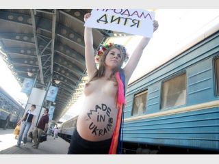 ���������� ���������� FEMEN ��������� �� �������� ������� 