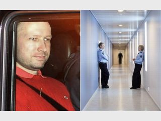 Роскошным условиям тюрьмы норвежского террориста позавидует 90% украинцев. Фото