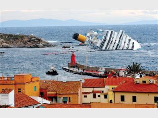 �� ������� Costa Concordia ����� �������