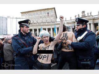 ���������� ��������� � ������ ���������� �� ���������� Femen (����)