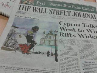 ����������� ���� �������� �� ������ ������ The Wall Street Journal